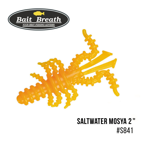 

Приманка Bait Breath Saltwater Mosya 2" (10 шт.) (S841 Mango yellow)