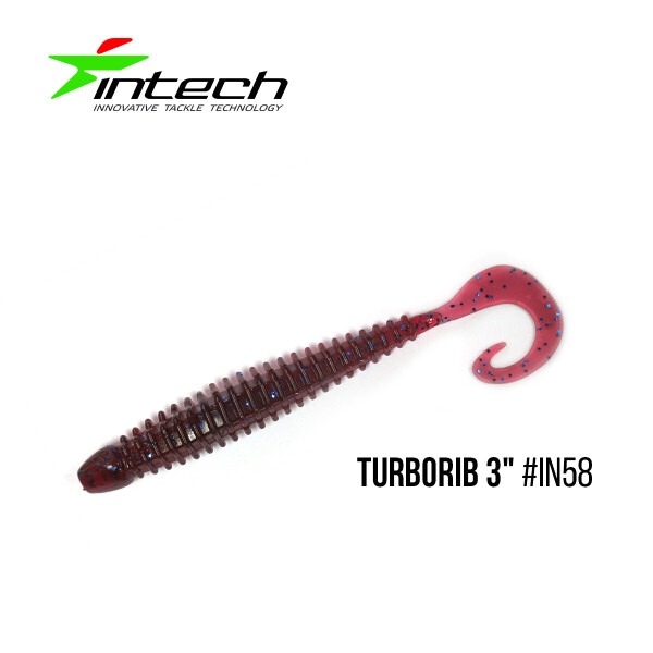 

Приманка Intech Turborib 3"(7 шт) (IN58)