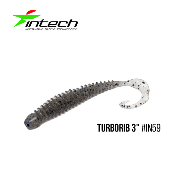 

Приманка Intech Turborib 3"(7 шт) (IN59)