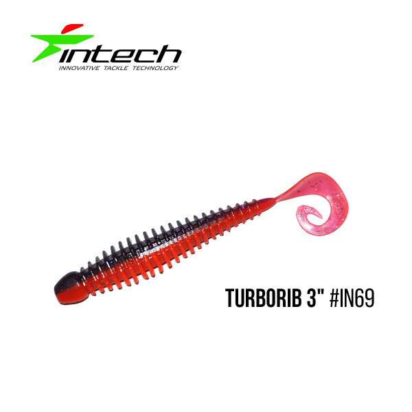 

Приманка Intech Turborib 3"(7 шт) (IN69)