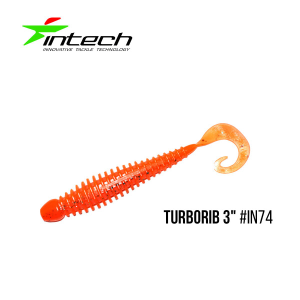 

Приманка Intech Turborib 3"(7 шт) (IN74)