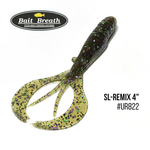 

Приманка Bait Breath SL-Remix 4" (7шт.) (Ur822 GreenPumpkin / Candy)
