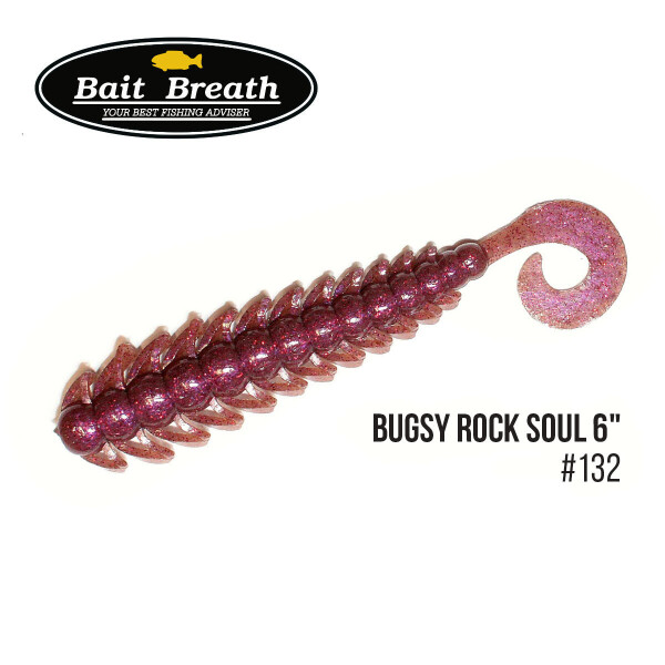 

Приманка Bait Breath BUGSY 6" Rock Soul (6шт.) (132 Bug Color)