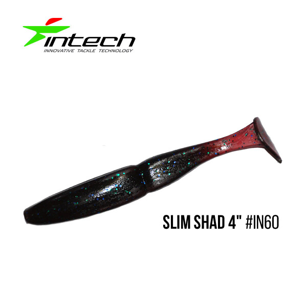 

Приманка Intech Slim Shad 4 "(5 шт) (IN60)