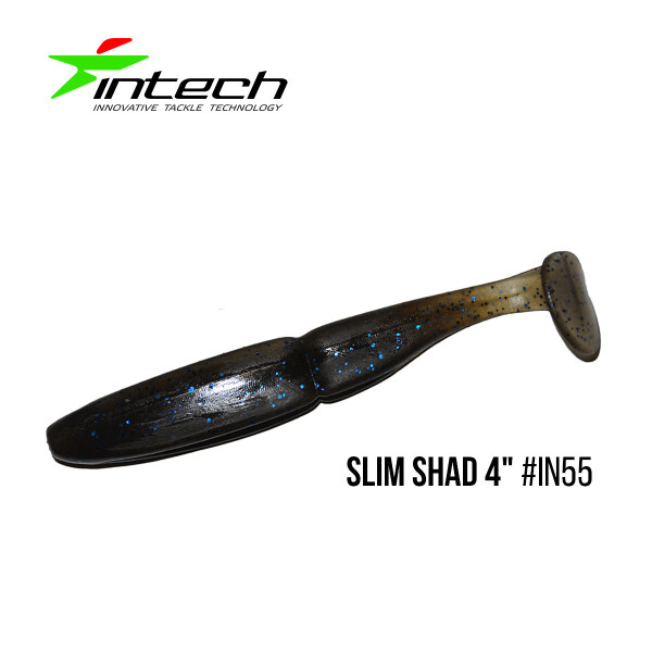 

Приманка Intech Slim Shad 4 "(5 шт) (IN55)