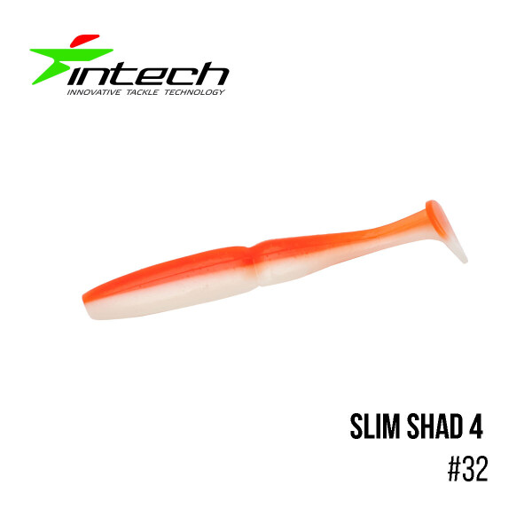 

Приманка Intech Slim Shad 4 "(5 шт) (#32)