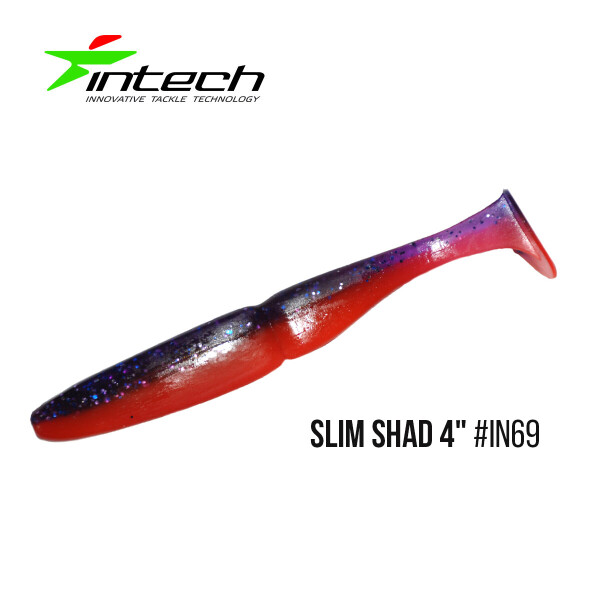 

Приманка Intech Slim Shad 4 "(5 шт) (IN69)