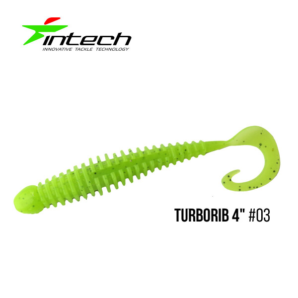 

Приманка Intech Turborib 4"(5 шт) (#03)