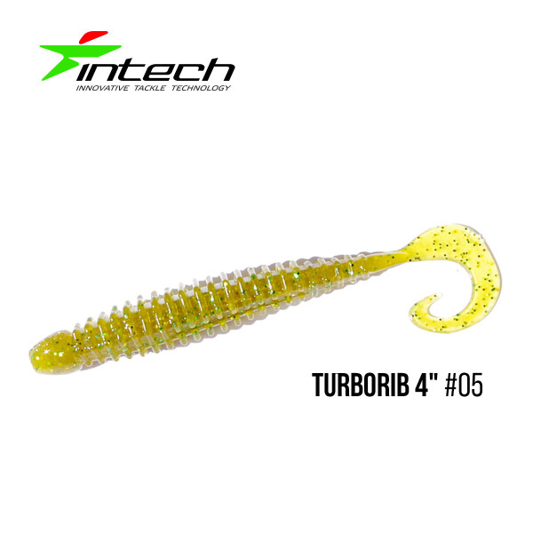 

Приманка Intech Turborib 4"(5 шт) (#05)