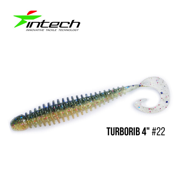 

Приманка Intech Turborib 4"(5 шт) (#22)