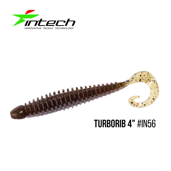 

Приманка Intech Turborib 4"(5 шт) (IN56)