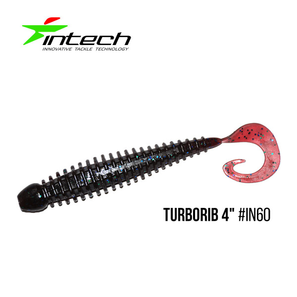 

Приманка Intech Turborib 4"(5 шт) (IN60)