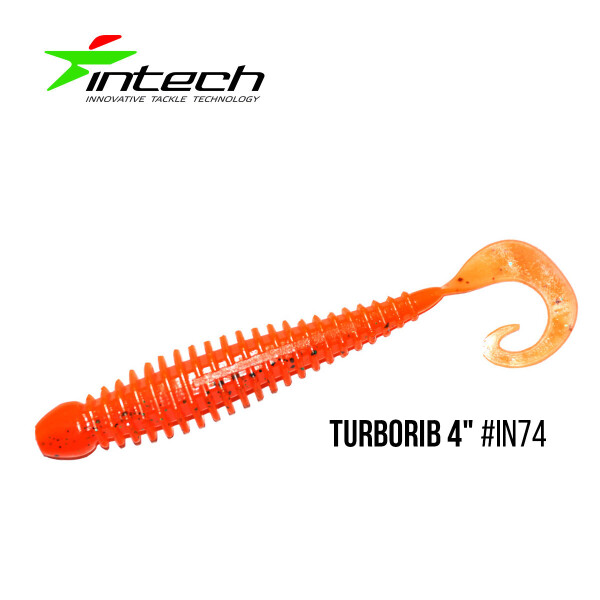 

Приманка Intech Turborib 4"(5 шт) (IN74)