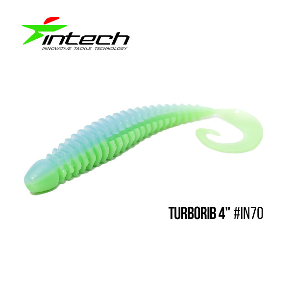 

Приманка Intech Turborib 4"(5 шт) (IN70)