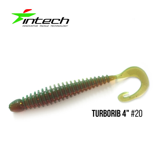 

Приманка Intech Turborib 4"(5 шт) (#20)