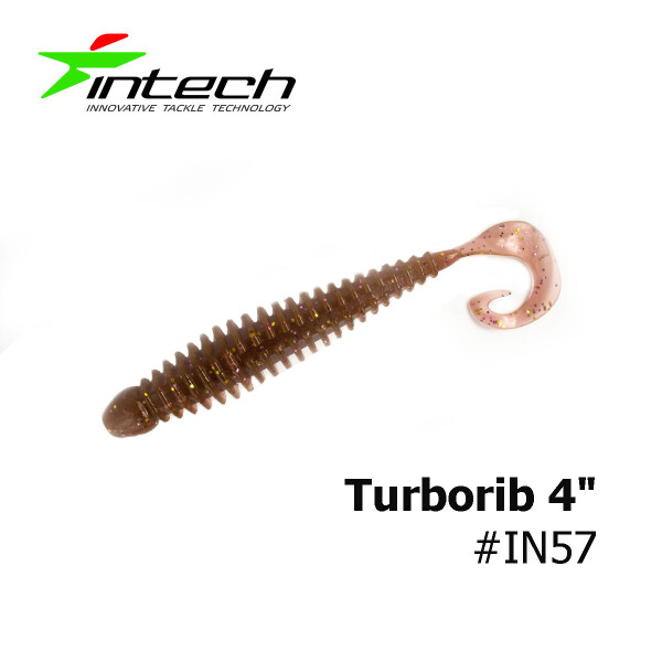 

Приманка Intech Turborib 4"(5 шт) (IN57)