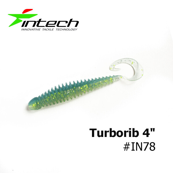

Приманка Intech Turborib 4"(5 шт) (IN78)