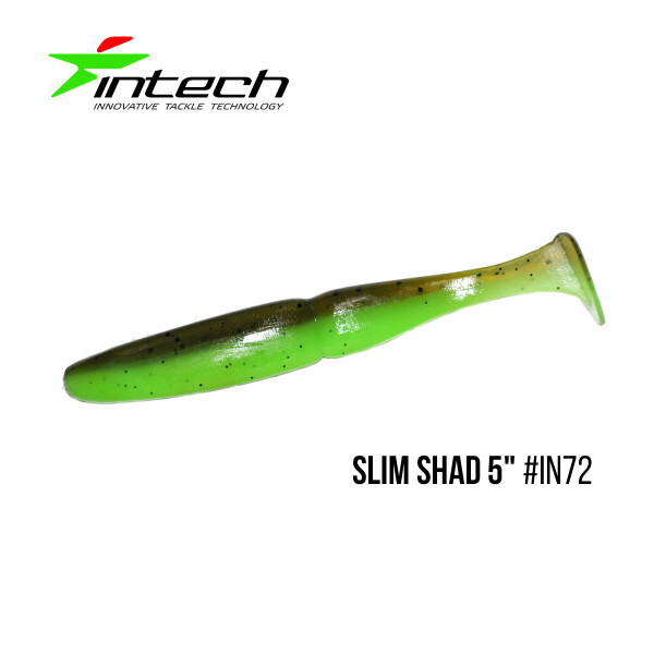 

Приманка Intech Slim Shad 5" (5 шт) (IN72)