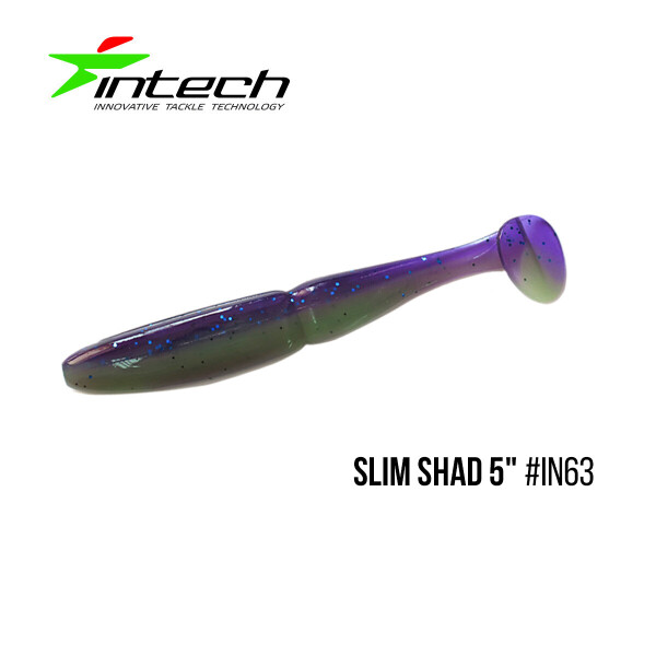 

Приманка Intech Slim Shad 5" (5 шт) (IN63)