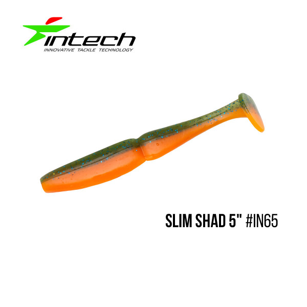 

Приманка Intech Slim Shad 5" (5 шт) (IN65)