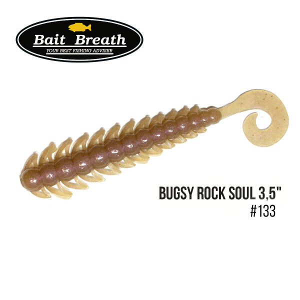 

Приманка Bait Breath BUGSY 3,5" Rock Soul (10 шт.) (133 Purple Winny)