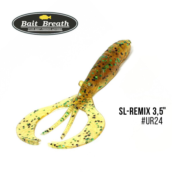 

Приманка Bait Breath SL-Remix 3,5" (8шт.) (Ur24 Pumpkin／Green・seed)