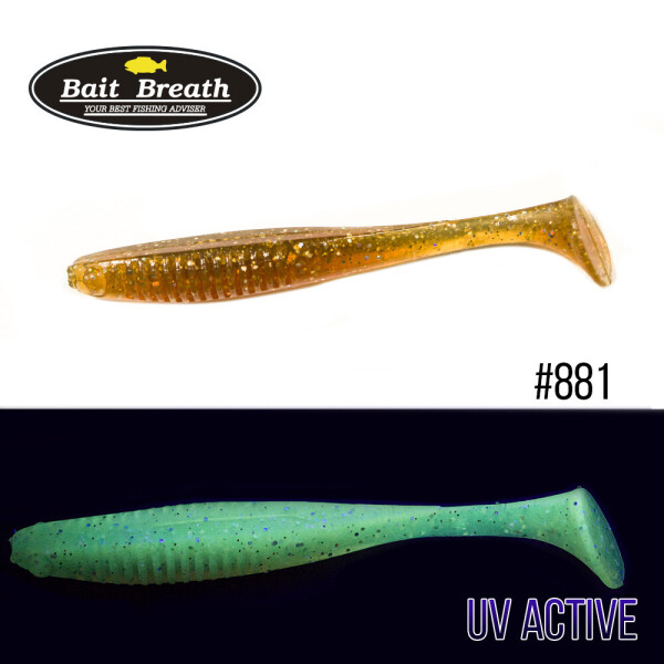 

Приманка Bait Breath E.T.Shad 2,8" (8 шт) (881 UV-Pumpkin magic)