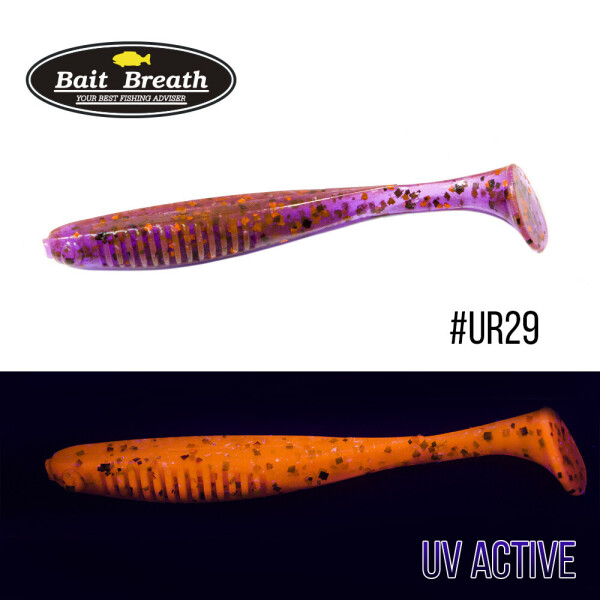 

Приманка Bait Breath E.T.Shad 2,8" (8 шт) (Ur29 Chameleon／Red・seed)