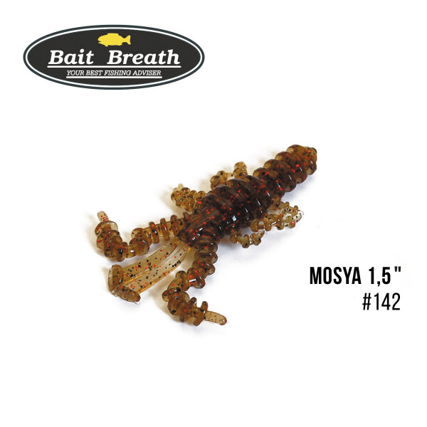 

Приманка Bait Breath U30 Mosya 1,5" (14 шт.) (#142 Green Pumpkin/Black)