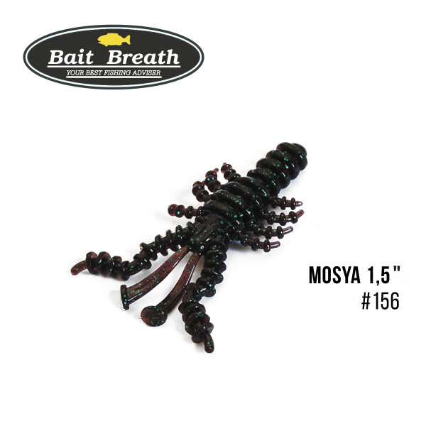 

Приманка Bait Breath U30 Mosya 1,5" (14 шт.) (#156 Junebug/Green)