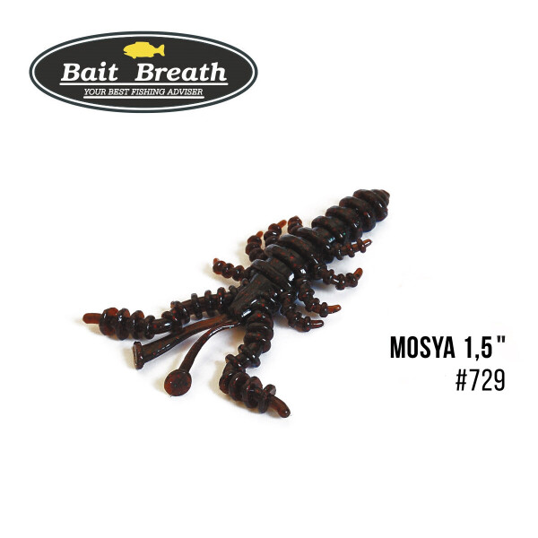 

Приманка Bait Breath U30 Mosya 1,5" (14 шт.) (#729 Zari)
