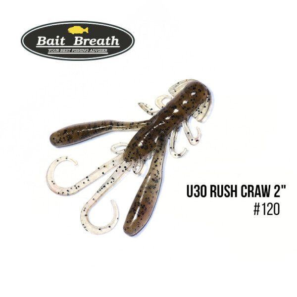 

Приманка Bait Breath U30 Rush Craw 2" (8шт.) (120 GP/S)