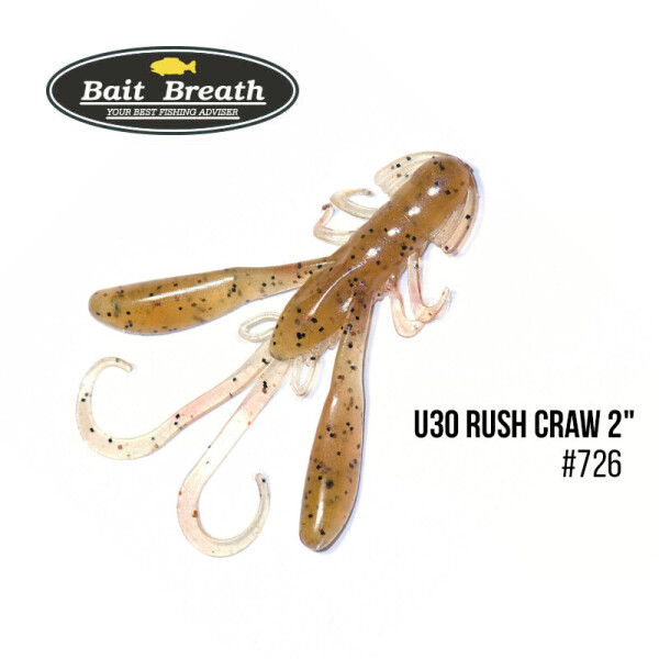 

Приманка Bait Breath U30 Rush Craw 2" (8шт.) (726 SUJIEBI)