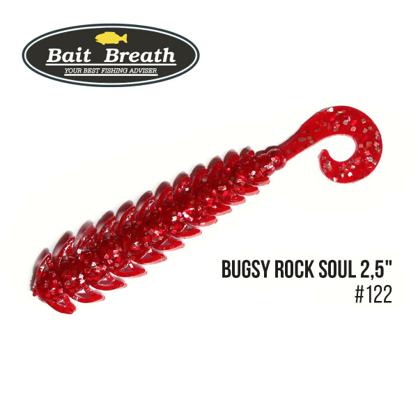 

Приманка Bait Breath BUGSY 2,5" Rock Soul (12 шт.) (S122 red／silver)