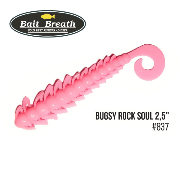 

Приманка Bait Breath BUGSY 2,5" Rock Soul (12 шт.) (S837 Bubblegumpink)
