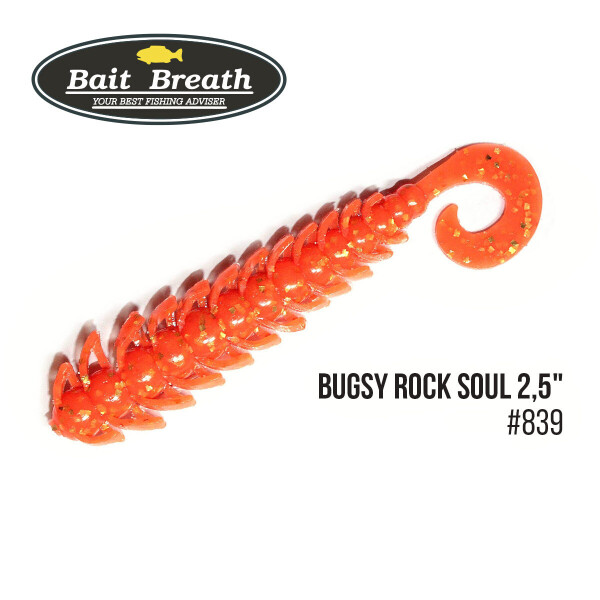 

Приманка Bait Breath BUGSY 2,5" Rock Soul (12 шт.) (S839orenge／gold)
