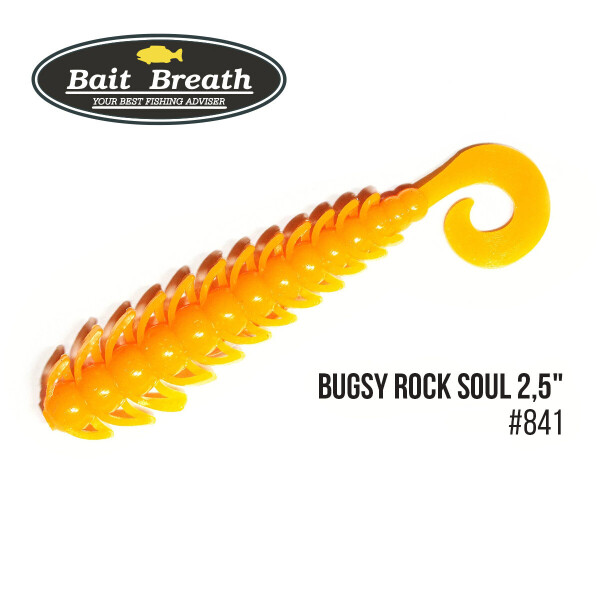 

Приманка Bait Breath BUGSY 2,5" Rock Soul (12 шт.) (S841 mango yellow)