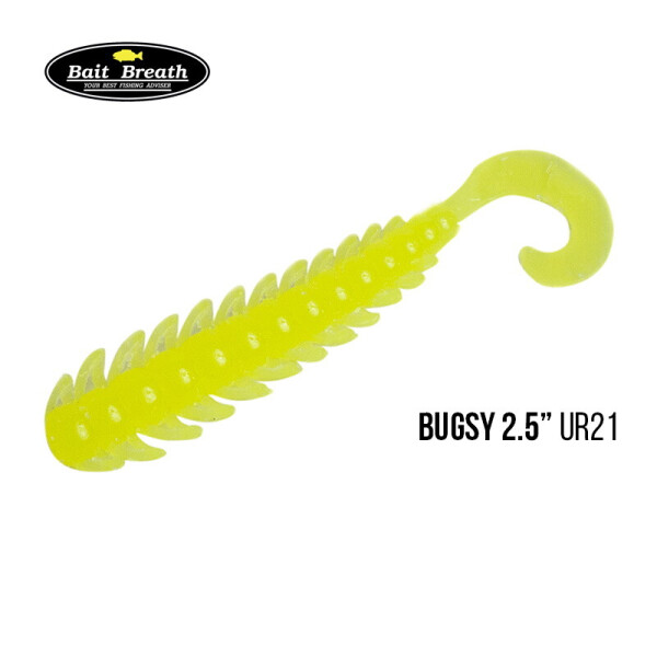 

Приманка Bait Breath BUGSY 2,5" Rock Soul (12 шт.) (Ur21 Yellow)