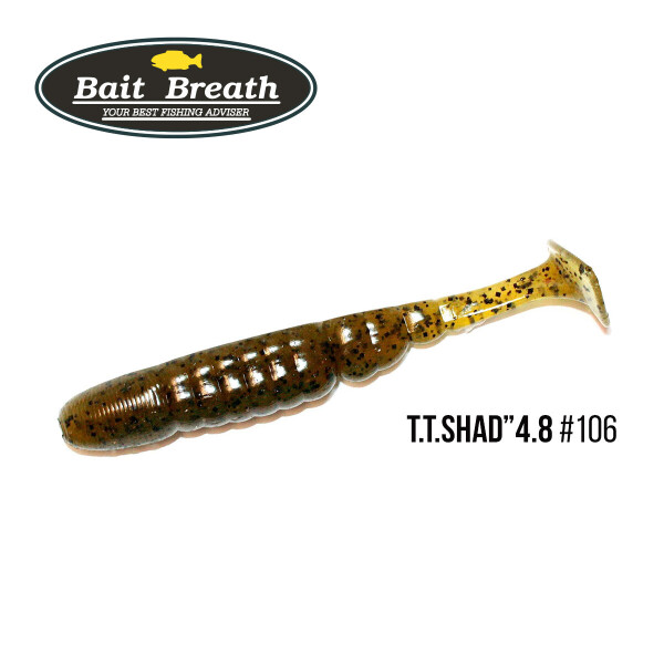 

Приманка Bait Breath T.T.Shad 4,8" (5 шт) (106 BYS Watermelon/Seed)