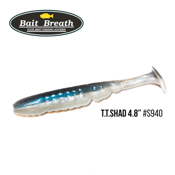 

Приманка Bait Breath T.T.Shad 4,8" (5 шт) (940 Albino Shad)