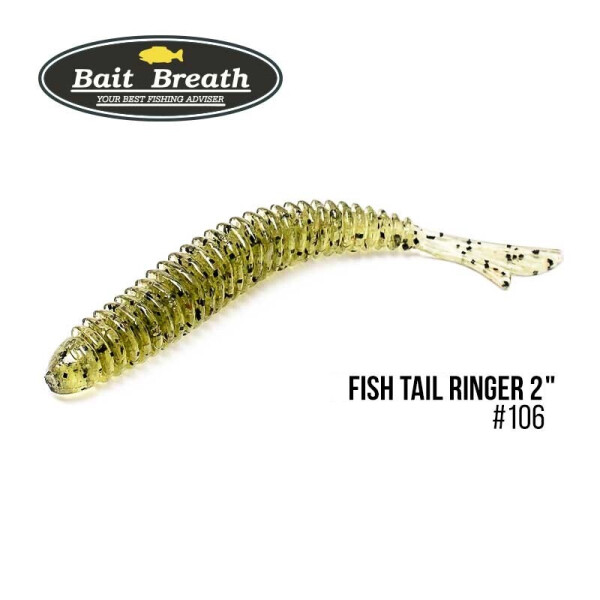 

Приманка Bait Breath U30 Fish Tail Ringer 2" (10шт.) (106 Watermelon/Seed)