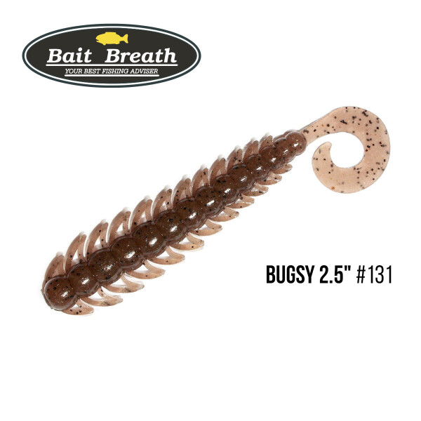 

Приманка Bait Breath BUGSY 2,5" (10шт.) (131 Brown/Seed)