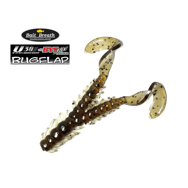 

Приманка Bait Breath U30 Bug Flap 2,4" (8 шт.) (#003 Solid Black)