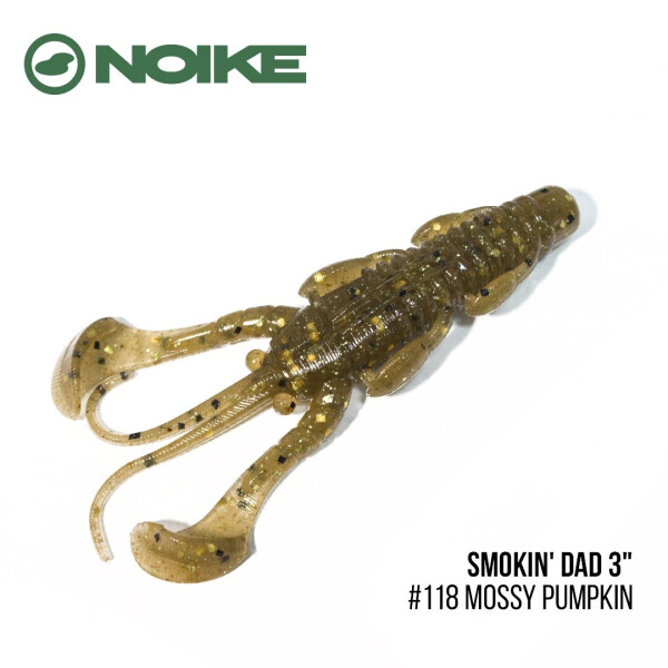 

Приманка Noike Smokin' Dad 3" (6шт) (#118 Mossy Pumpkin)