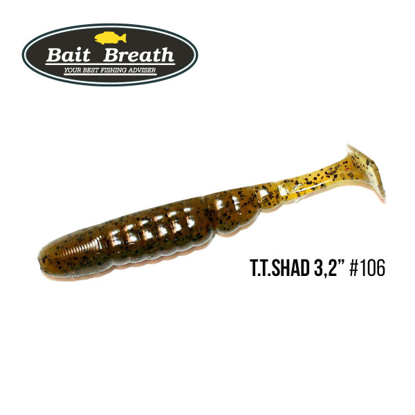 

Приманка Bait Breath T.T.Shad 3,2" (7 шт) (106 BYS Watermelon/Seed)