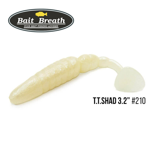 

Приманка Bait Breath T.T.Shad 3,2" (7 шт) (210 BYS white pearl)