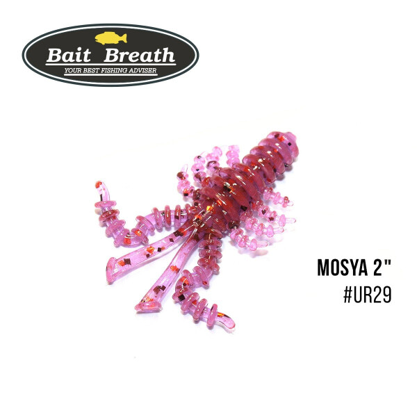 

Приманка Bait Breath U30 Mosya 2" (10шт.) (Ur29 Chameleon／Red・seed)