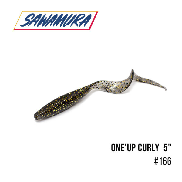 

Твистер Sawamura One'Up Curly 5" (5 шт.) (166)