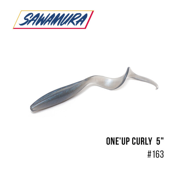 

Твистер Sawamura One'Up Curly 5" (5 шт.) (163)
