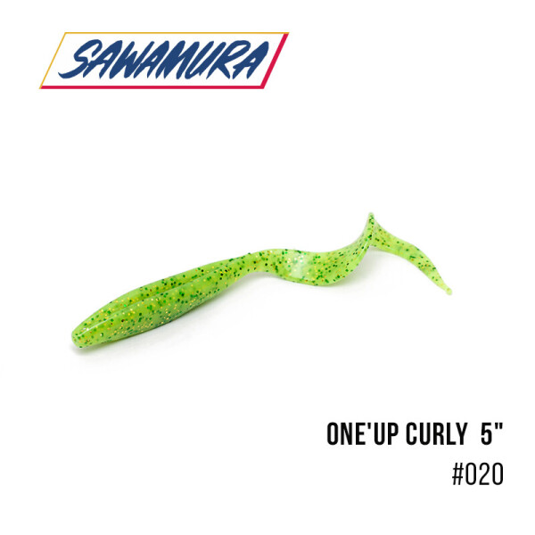 

Твистер Sawamura One'Up Curly 5" (5 шт.) (020)